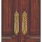 Designer Door Pull Handles Antique Gold Finish 11.7 Inches Pair of 2 Brass Door Knobs for Drawer, Shelf, Cabinet, Wardrobe, Almirah Housewarming Gift